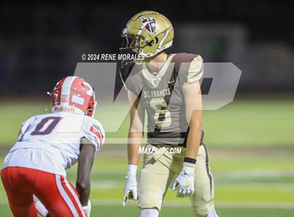 Thumbnail 3 in St. Pius X-St. Matthias Academy vs St Francis photogallery.