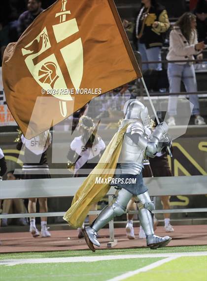 Thumbnail 2 in St. Pius X-St. Matthias Academy vs St Francis photogallery.