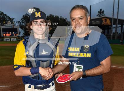 Thumbnail 3 in Arlington @ Millikan (CIF SS DIV 3 Championship) photogallery.
