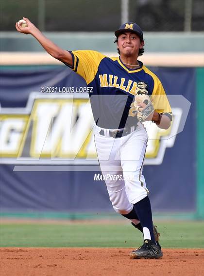Thumbnail 3 in Arlington @ Millikan (CIF SS DIV 3 Championship) photogallery.