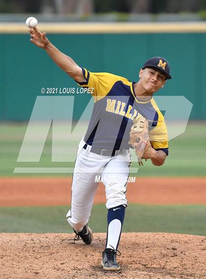 Thumbnail 2 in Arlington @ Millikan (CIF SS DIV 3 Championship) photogallery.