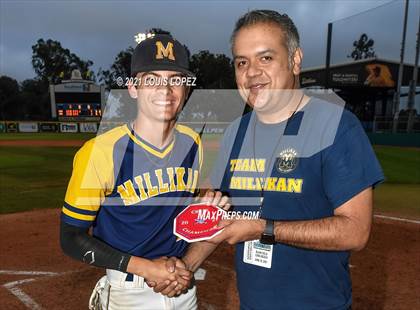 Thumbnail 2 in Arlington @ Millikan (CIF SS DIV 3 Championship) photogallery.