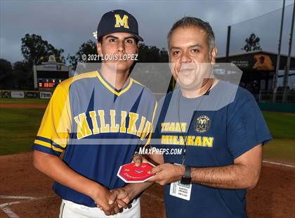Thumbnail 1 in Arlington @ Millikan (CIF SS DIV 3 Championship) photogallery.