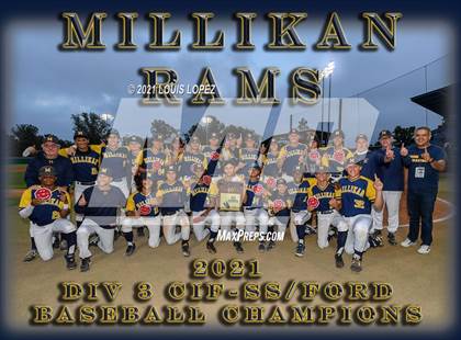Thumbnail 1 in Arlington @ Millikan (CIF SS DIV 3 Championship) photogallery.
