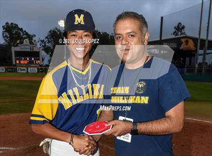 Thumbnail 3 in Arlington @ Millikan (CIF SS DIV 3 Championship) photogallery.