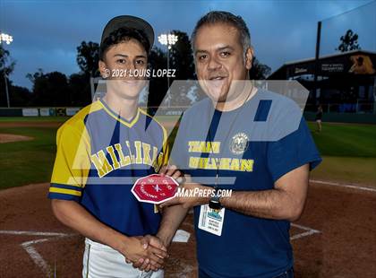 Thumbnail 1 in Arlington @ Millikan (CIF SS DIV 3 Championship) photogallery.