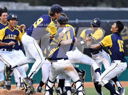 Thumbnail 2 in Arlington @ Millikan (CIF SS DIV 3 Championship) photogallery.