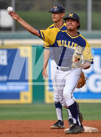 Thumbnail 1 in Arlington @ Millikan (CIF SS DIV 3 Championship) photogallery.