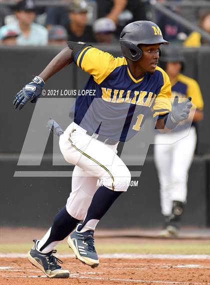 Thumbnail 2 in Arlington @ Millikan (CIF SS DIV 3 Championship) photogallery.