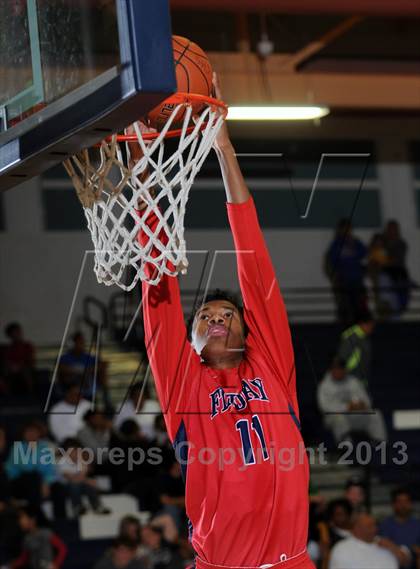 Thumbnail 2 in Findlay Prep vs. Desert Pines (Las Vegas Hoop Fest) photogallery.