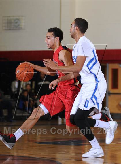 Thumbnail 2 in Findlay Prep vs. Desert Pines (Las Vegas Hoop Fest) photogallery.