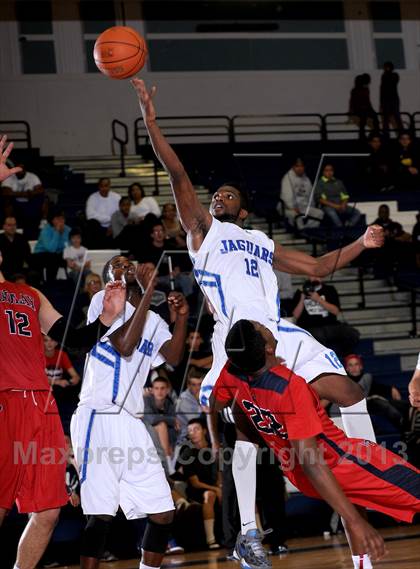 Thumbnail 1 in Findlay Prep vs. Desert Pines (Las Vegas Hoop Fest) photogallery.