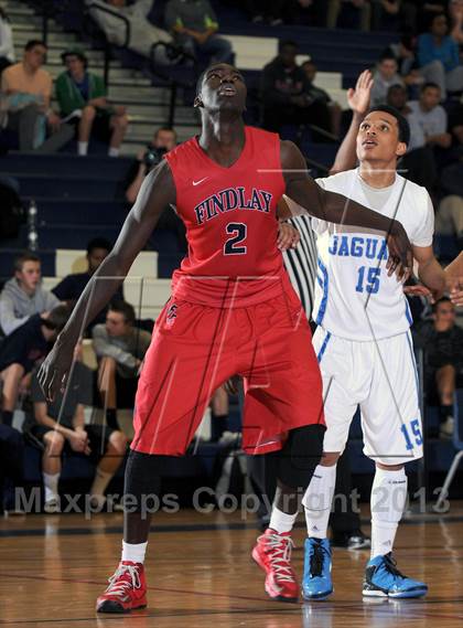 Thumbnail 1 in Findlay Prep vs. Desert Pines (Las Vegas Hoop Fest) photogallery.