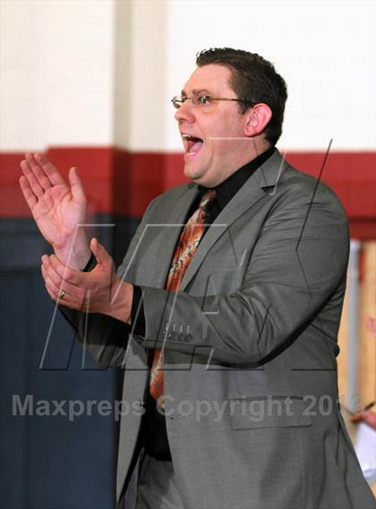 Thumbnail 1 in Findlay Prep vs. Desert Pines (Las Vegas Hoop Fest) photogallery.