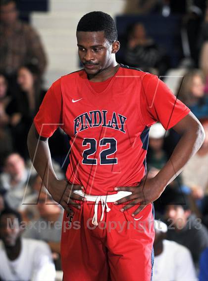 Thumbnail 2 in Findlay Prep vs. Desert Pines (Las Vegas Hoop Fest) photogallery.