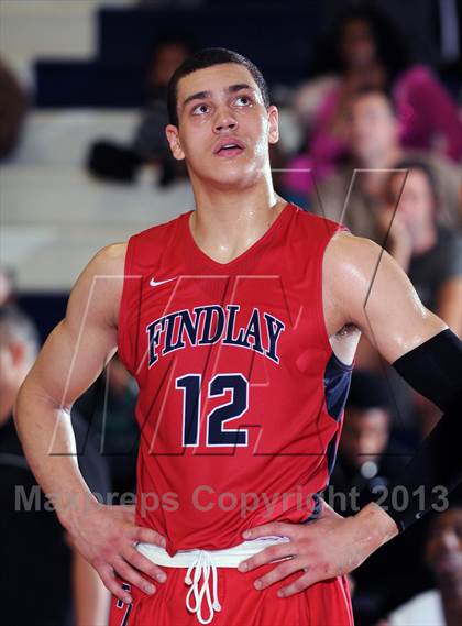 Thumbnail 1 in Findlay Prep vs. Desert Pines (Las Vegas Hoop Fest) photogallery.