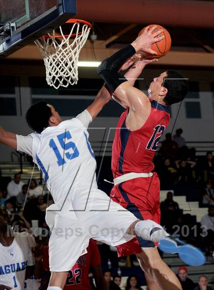 Thumbnail 3 in Findlay Prep vs. Desert Pines (Las Vegas Hoop Fest) photogallery.