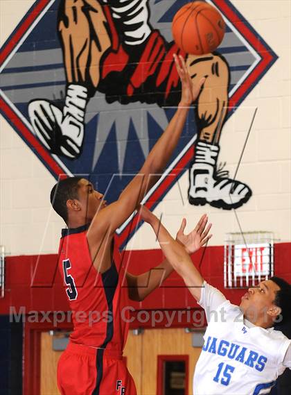 Thumbnail 1 in Findlay Prep vs. Desert Pines (Las Vegas Hoop Fest) photogallery.