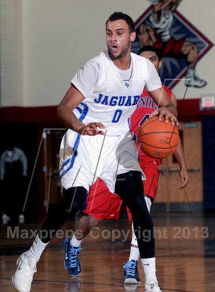 Thumbnail 2 in Findlay Prep vs. Desert Pines (Las Vegas Hoop Fest) photogallery.