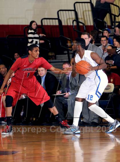 Thumbnail 1 in Findlay Prep vs. Desert Pines (Las Vegas Hoop Fest) photogallery.