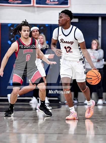 Thumbnail 3 in St. Pius X-St. Matthias Academy @ Roosevelt (CIF SS Open DIV Playoff) photogallery.