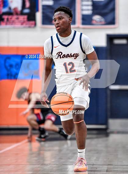 Thumbnail 2 in St. Pius X-St. Matthias Academy @ Roosevelt (CIF SS Open DIV Playoff) photogallery.