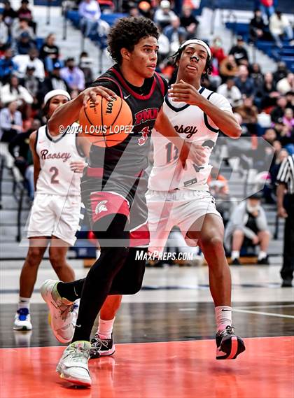 Thumbnail 2 in St. Pius X-St. Matthias Academy @ Roosevelt (CIF SS Open DIV Playoff) photogallery.