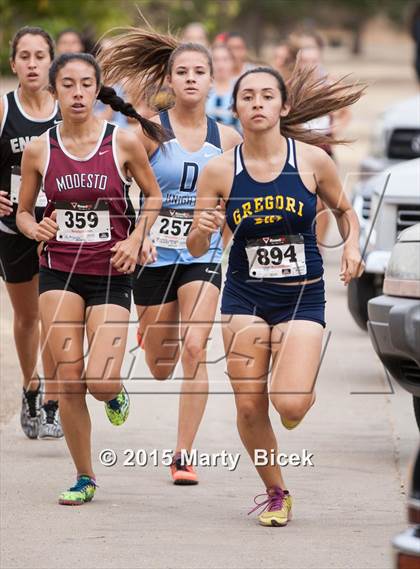 Thumbnail 1 in Modesto Metro Conference Cross County League Meet photogallery.