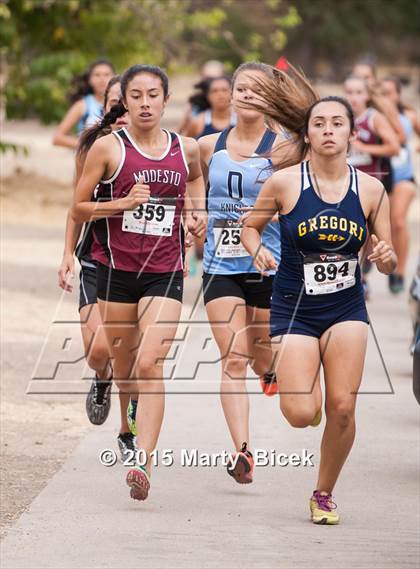 Thumbnail 2 in Modesto Metro Conference Cross County League Meet photogallery.