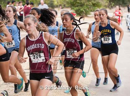 Thumbnail 3 in Modesto Metro Conference Cross County League Meet photogallery.