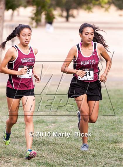 Thumbnail 1 in Modesto Metro Conference Cross County League Meet photogallery.