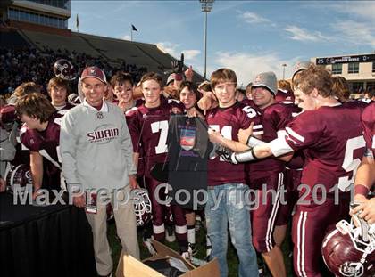 Thumbnail 2 in Ayden-Grifton vs. Swain County  (NCHSAA 1A Final) photogallery.