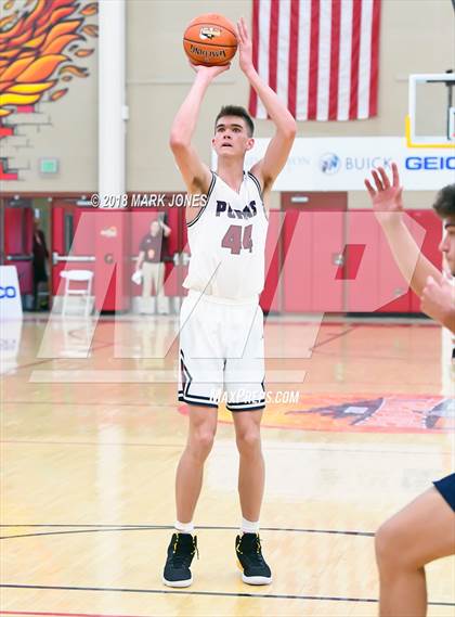 Thumbnail 2 in Modesto Christian vs. Perry (Hoophall West Tournament) photogallery.