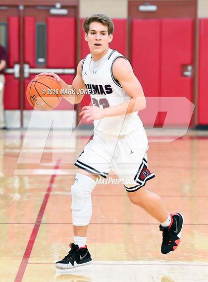 Thumbnail 1 in Modesto Christian vs. Perry (Hoophall West Tournament) photogallery.