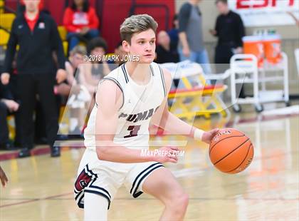 Thumbnail 2 in Modesto Christian vs. Perry (Hoophall West Tournament) photogallery.