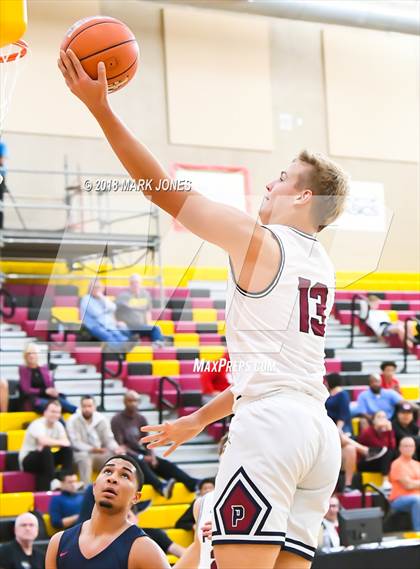 Thumbnail 1 in Modesto Christian vs. Perry (Hoophall West Tournament) photogallery.