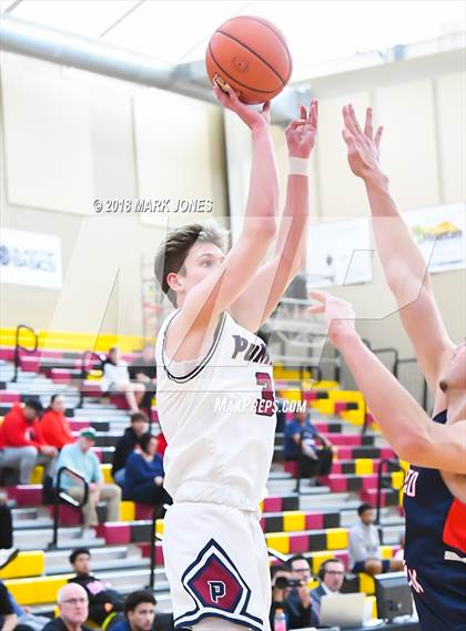 Thumbnail 1 in Modesto Christian vs. Perry (Hoophall West Tournament) photogallery.