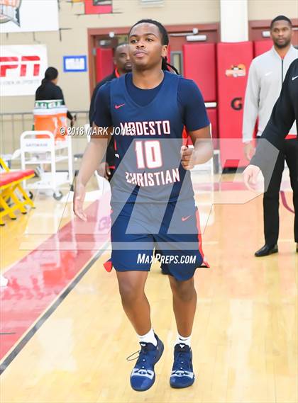 Thumbnail 3 in Modesto Christian vs. Perry (Hoophall West Tournament) photogallery.