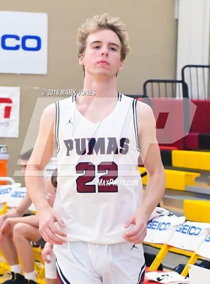 Thumbnail 2 in Modesto Christian vs. Perry (Hoophall West Tournament) photogallery.