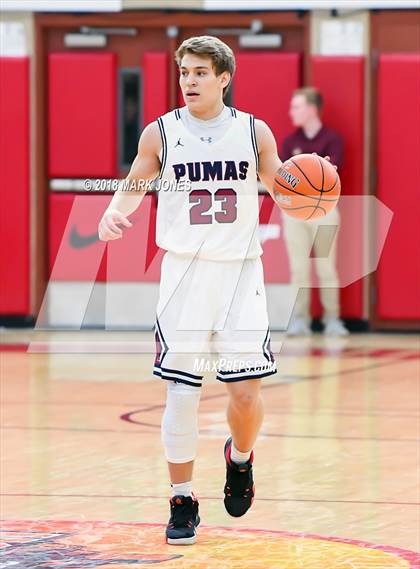 Thumbnail 3 in Modesto Christian vs. Perry (Hoophall West Tournament) photogallery.