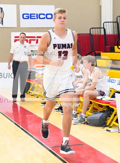 Thumbnail 3 in Modesto Christian vs. Perry (Hoophall West Tournament) photogallery.