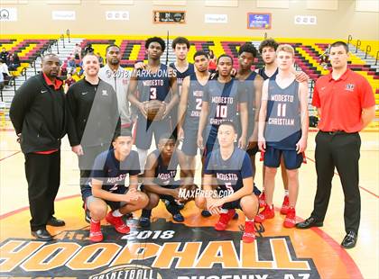Thumbnail 3 in Modesto Christian vs. Perry (Hoophall West Tournament) photogallery.