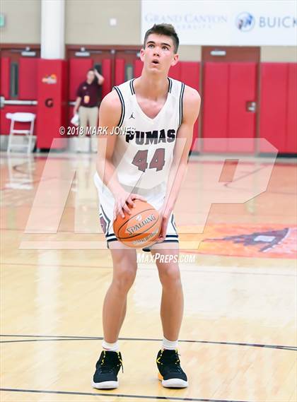Thumbnail 3 in Modesto Christian vs. Perry (Hoophall West Tournament) photogallery.