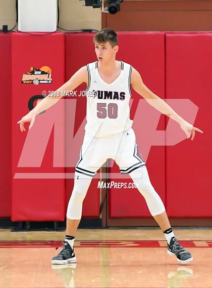 Thumbnail 2 in Modesto Christian vs. Perry (Hoophall West Tournament) photogallery.