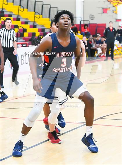 Thumbnail 1 in Modesto Christian vs. Perry (Hoophall West Tournament) photogallery.