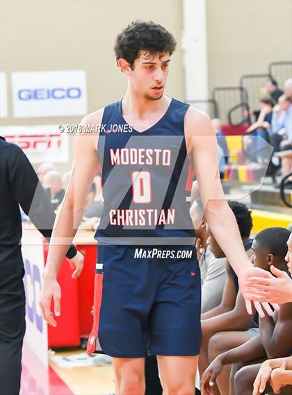 Thumbnail 3 in Modesto Christian vs. Perry (Hoophall West Tournament) photogallery.