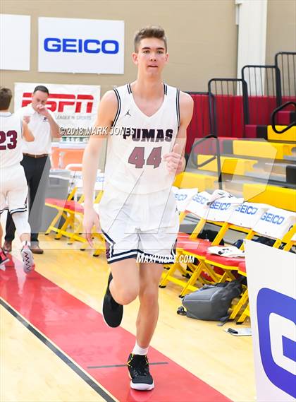 Thumbnail 1 in Modesto Christian vs. Perry (Hoophall West Tournament) photogallery.
