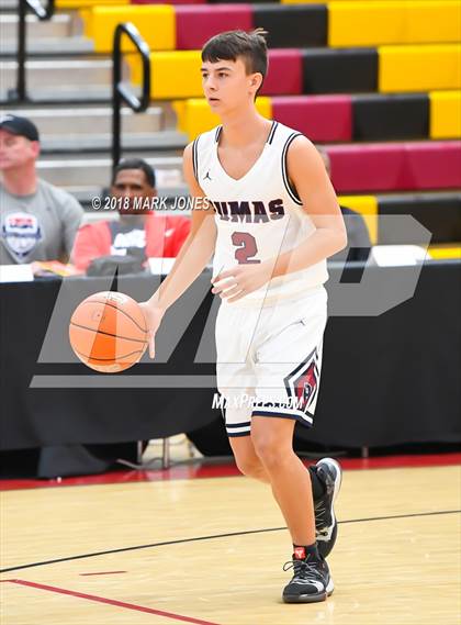 Thumbnail 2 in Modesto Christian vs. Perry (Hoophall West Tournament) photogallery.
