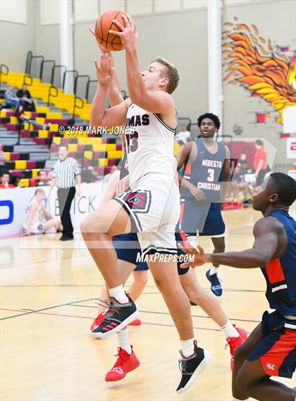 Thumbnail 1 in Modesto Christian vs. Perry (Hoophall West Tournament) photogallery.