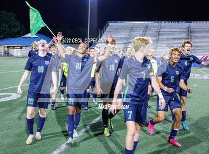 Thumbnail 2 in Pebblebrook vs. Harrison (GHSA 7A Championship) photogallery.